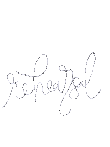 Rehearsal Sticker by Taylordawn