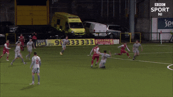 First Time Goal GIF by Cliftonville Football Club