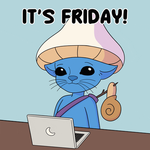 Its Friday Cat GIF by Smurfcat