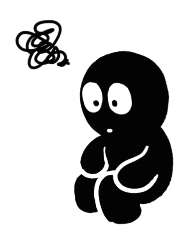 煩惱 Sticker