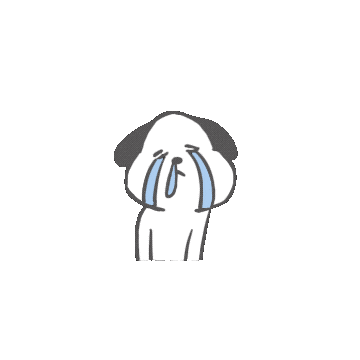 Sad Crying Sticker