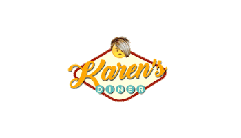 Karens Diner Sticker