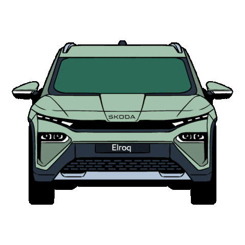 Chill Ev Sticker by Skoda Singapore