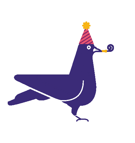 Celebrating Happy Birthday Sticker by jajonc