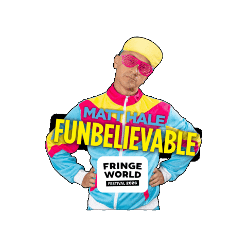 Fringe Festival Fun Sticker by Matt Hale Hypnotist