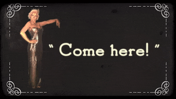 Come Here Classic Film GIF by Stephanie