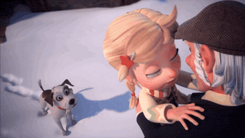 Christmas Snow GIF by Piney the Lonesome Pine