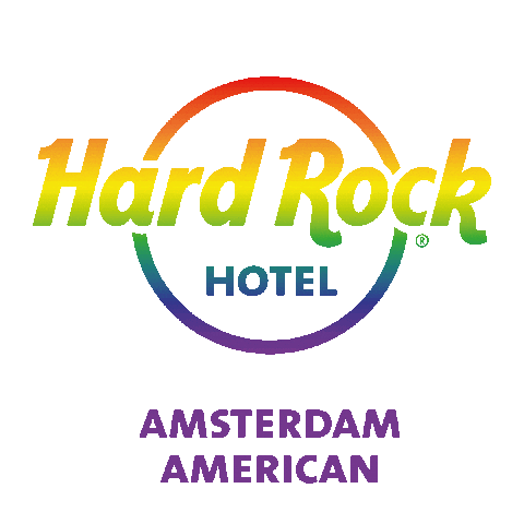Rainbow Love Sticker by Hard Rock Hotel Amsterdam American
