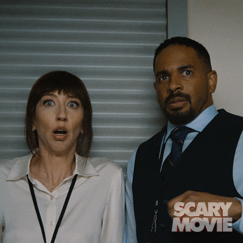 Shocked What The Hell GIF by Scary Movie