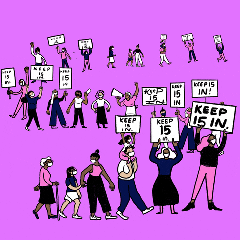 Pay Up Womens March GIF by INTO ACTION