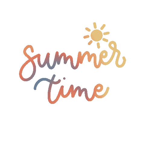 Summer Time Sticker