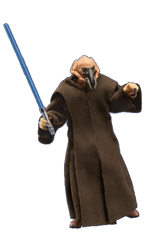 Star Wars Jedi Sticker by SWTVC