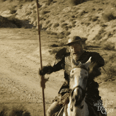 Giphy - the man who killed don quixote GIF