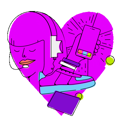 Heart Love Sticker by Nubank