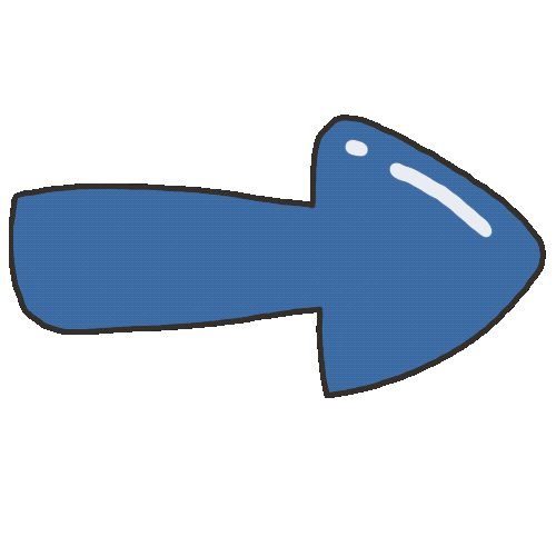 Arrow Point Sticker