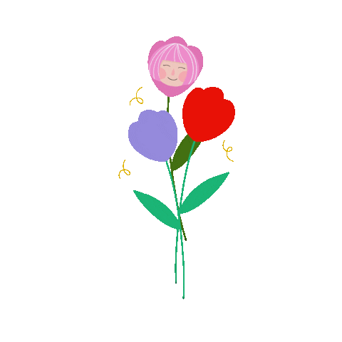 Flower Sticker