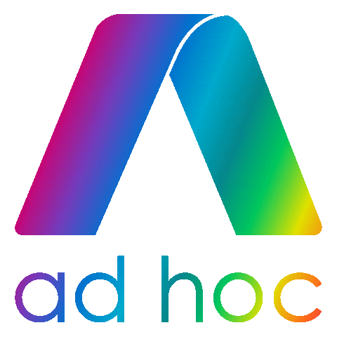 Logo Bunt Sticker by ad hoc