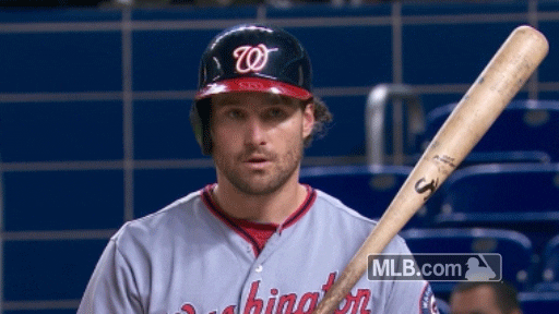 Daniel Murphy Exhales GIF by MLB - Find & Share on GIPHY