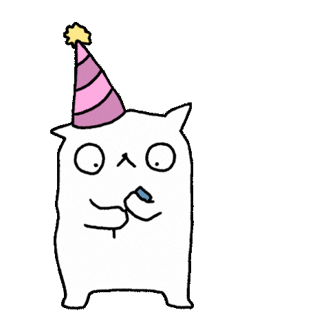 Celebrate Happy Birthday Sticker By Kennysgif