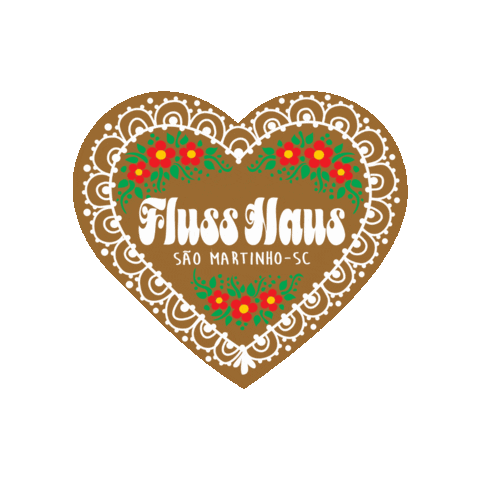 Fluss Haus Sticker