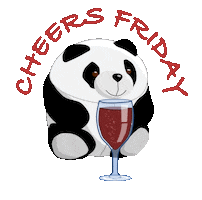 Cheers Friday Sticker
