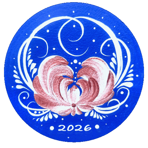 Folk Art Sticker