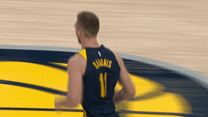 high five indiana pacers GIF by NBA
