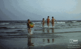 beach GIF by Texas Archive of the Moving Image