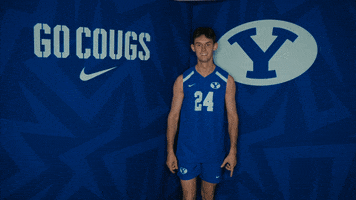High Jump Sport GIF by BYU Cougars