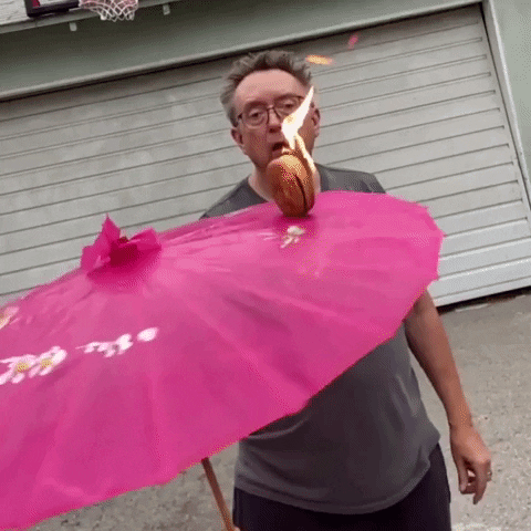 Burger Juggling GIF by Storyful