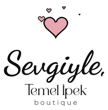 With Love Sticker by Temel İpek Boutique