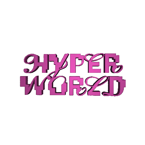 Hyperworld Sticker