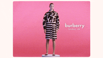 fashion burberry GIF by i-D