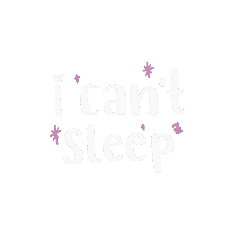 I Cant Sleep Sticker