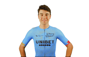 Cycling Kevin Sticker by Tour de Tietema
