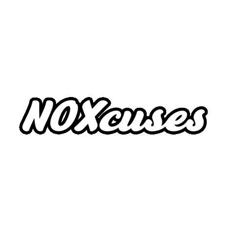NOXcuses Sticker
