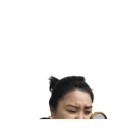 Peek Checking Sticker by exseedidiomas