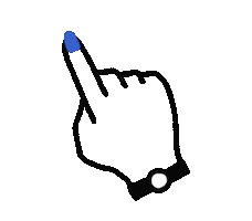 Tap Click Sticker