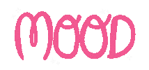 Pink Mood Sticker by Melita Dg