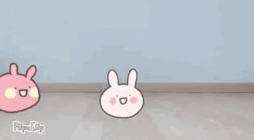 Bunny You Cant Catch Me GIF