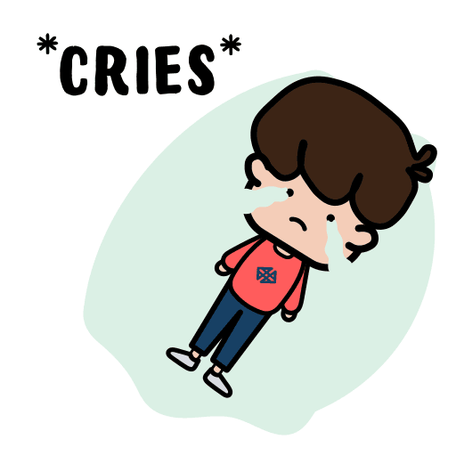 Cries Agency Life Sticker by Hashmeta