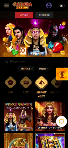 Game collection
cleopatra-casino