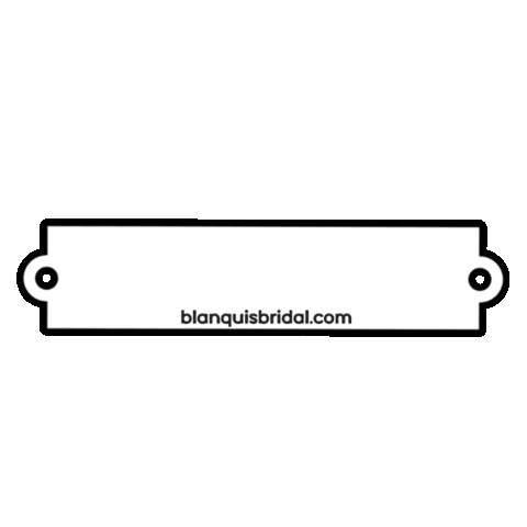 Blanquis Bridal Sticker