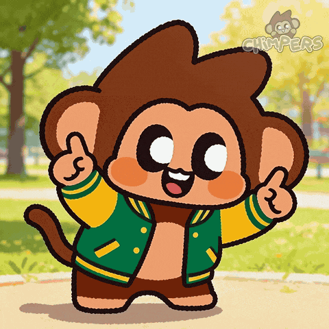 You Can Do It Good Luck GIF by Chimpers