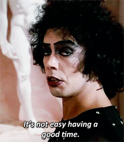 Image result for Tim Curry smile gif