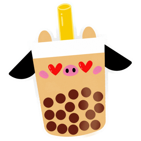 Cow Charlie Sticker by Ribblr