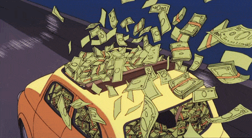Featured image of post Anime Money Gif On mobile and touchscreens press down on the
