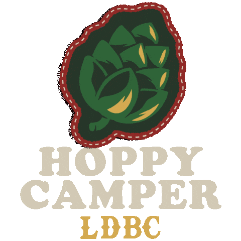 Beer Camp Sticker by Lazy Dog Restaurant & Bar