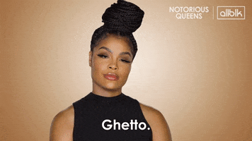 Ghetto Mehgan James GIF by ALLBLK (formerly known as UMC)