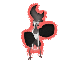 Raging Bull Knockout Sticker